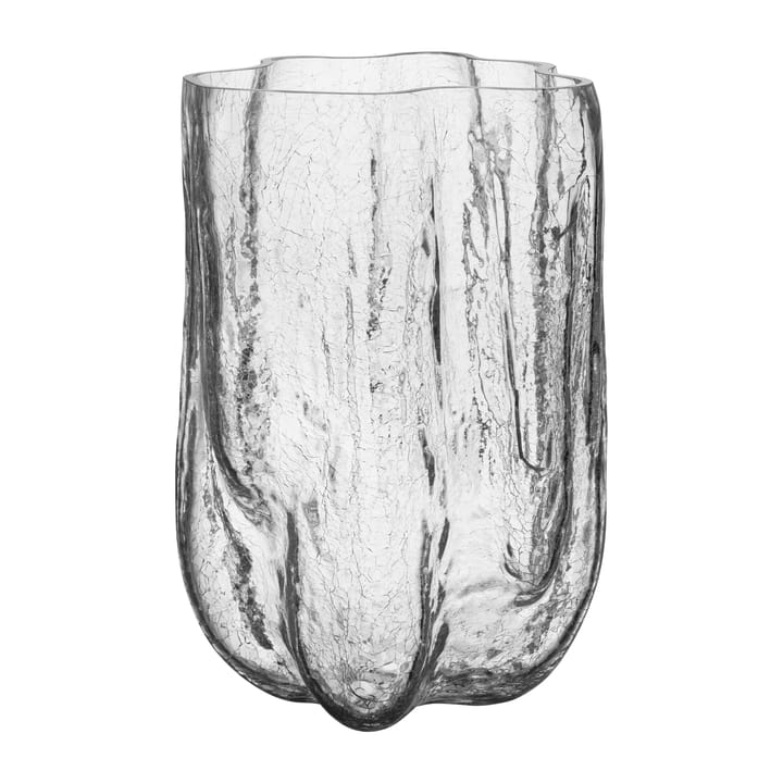 Crackle vase 370 mm - Clear - Kosta Boda