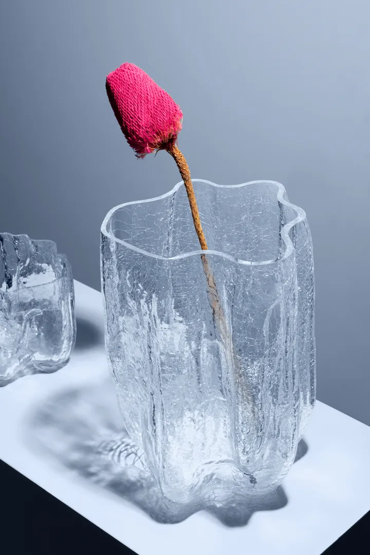 Crackle vase 370 mm from Kosta Boda