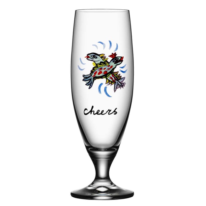 Friendship beer glass 50 cl - cheers - Kosta Boda