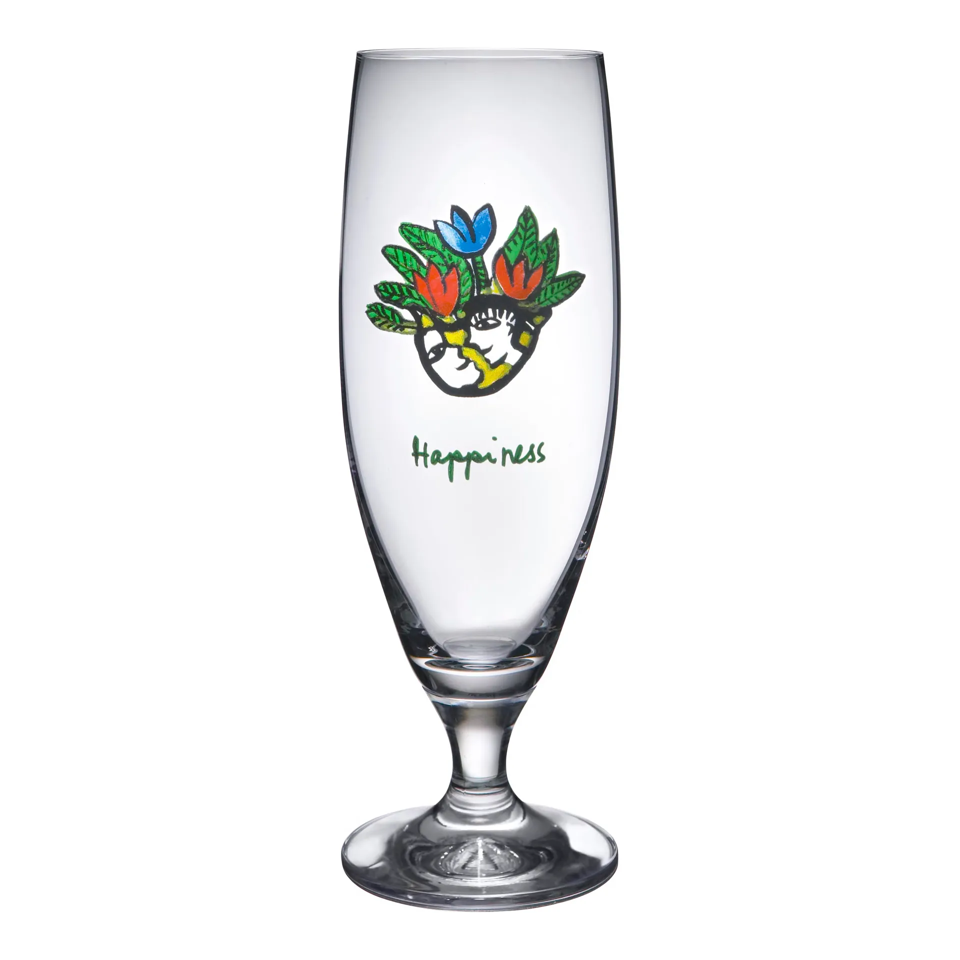 Friendship beer glass 50 cl, happiness Kosta Boda