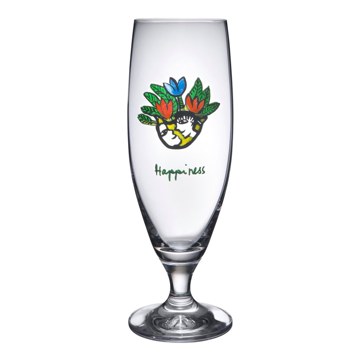 Kosta Boda Friendship beer glass 50 cl happiness | Scandinavian Design | Beer glasses | Transparent