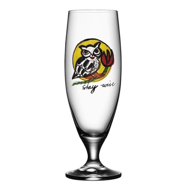 Friendship beer glass 50 cl - stay wise - Kosta Boda