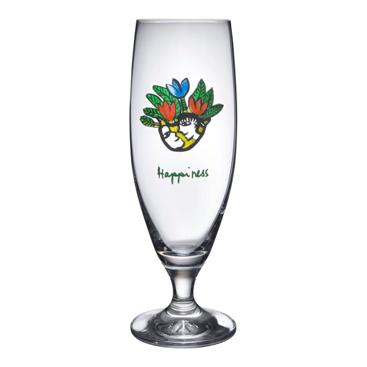 Friendship beer glass - happiness - Kosta Boda