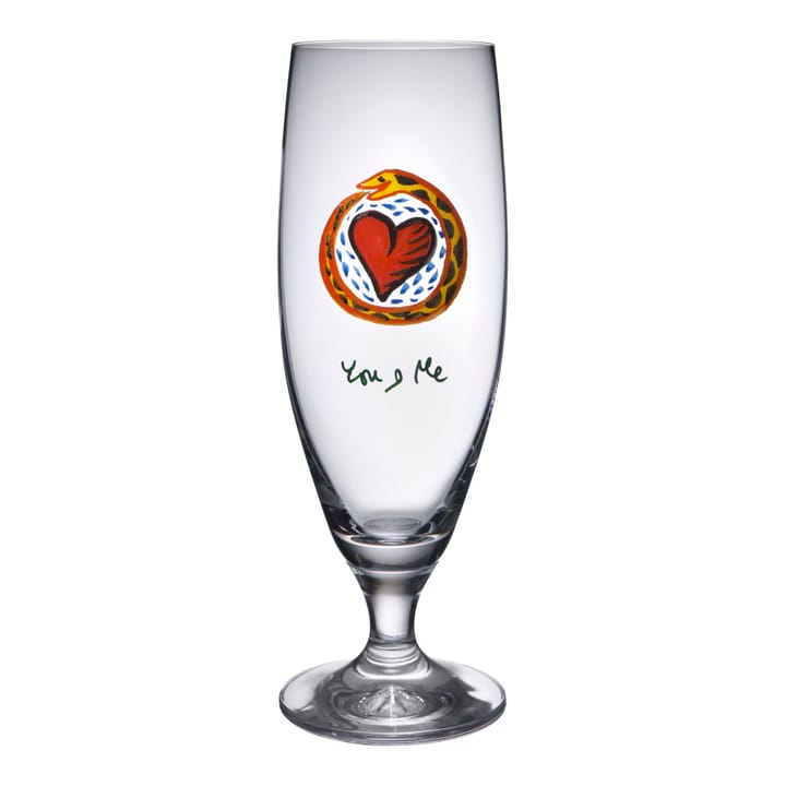 Friendship beer glass - you - Kosta Boda