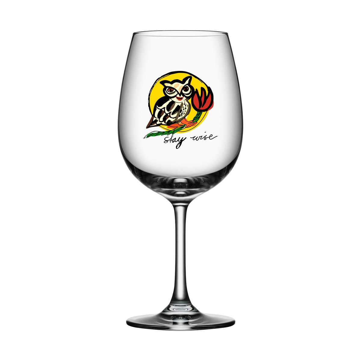 Kosta Boda Friendship wine glass 50 cl Stay wise | Scandinavian Design | Wine glasses | Transparent