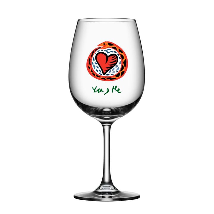 Friendship wine glass 50 cl - You & me - Kosta Boda