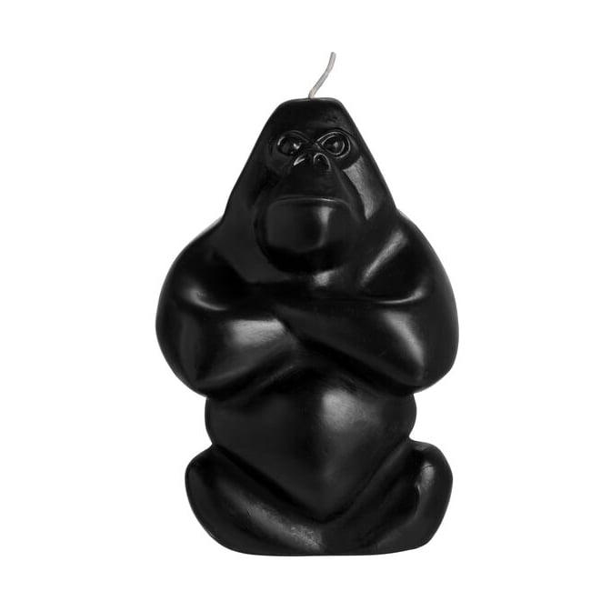 Kosta Boda Gabba Gabba Hey candle 11.5 cm Black