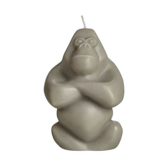 Kosta Boda Gabba Gabba Hey candle 11.5 cm Grey
