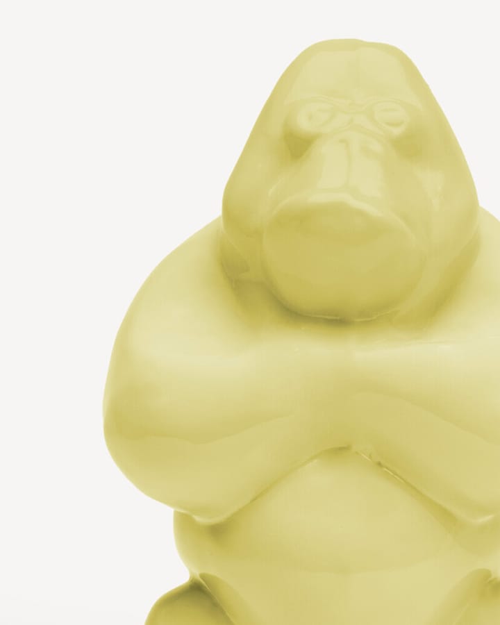 Gabba Gabba Hey sculpture 120 mm - Banana Milk - Kosta Boda