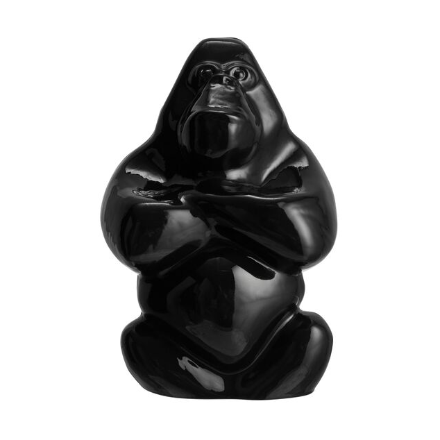 Kosta Boda Gabba Gabba Hey sculpture 120 mm Black | Scandinavian Design | Decorative accessories | Black