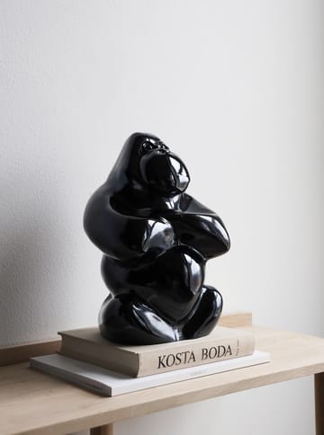 Gabba Gabba Hey sculpture 305 mm - Black - Kosta Boda