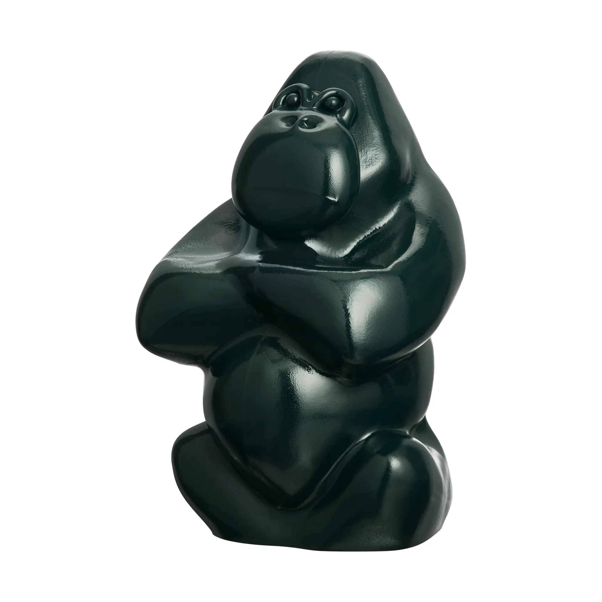 Gabba Gabba Hey sculpture 305 mm, Dark green Kosta Boda