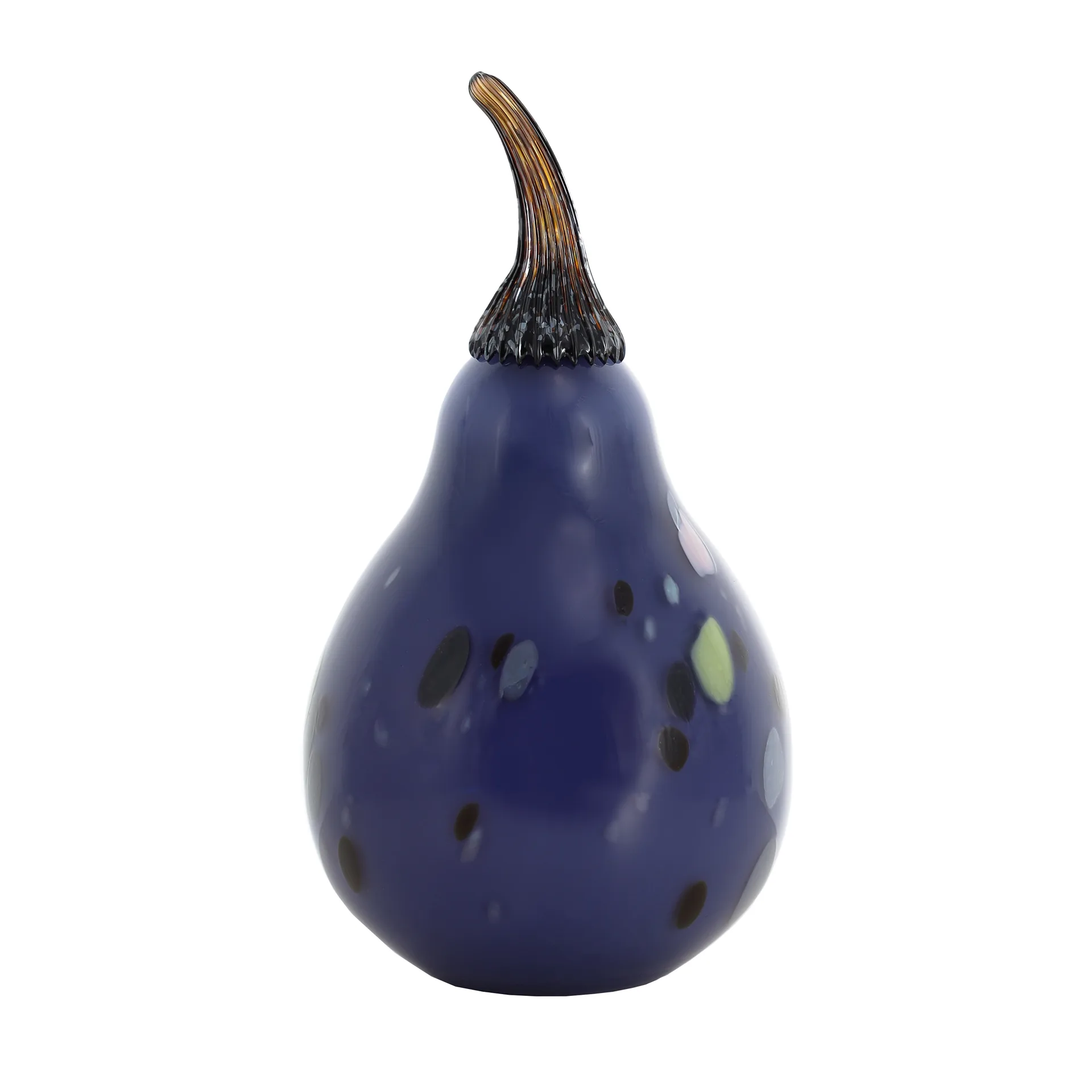 GS Paradiso glass sculpture, Blue Kosta Boda