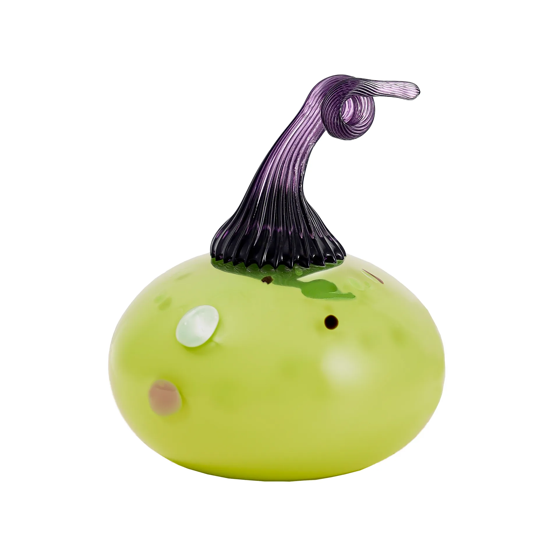 GS Paradiso glass sculpture, Green Kosta Boda