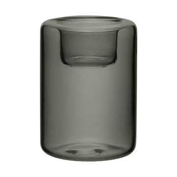 Happy candle holder 3 pieces - Anthracite - Kosta Boda