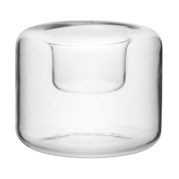 Happy candle holder 3 pieces - Clear - Kosta Boda