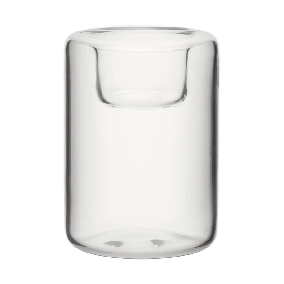 Happy candle holder 3 pieces, Clear Kosta Boda