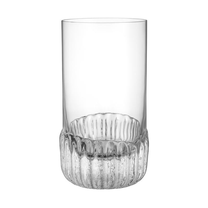 Kosta Boda Jomo drinking glass 38 cl Clear | Scandinavian Design | Long drink & highball glasses | Transparent