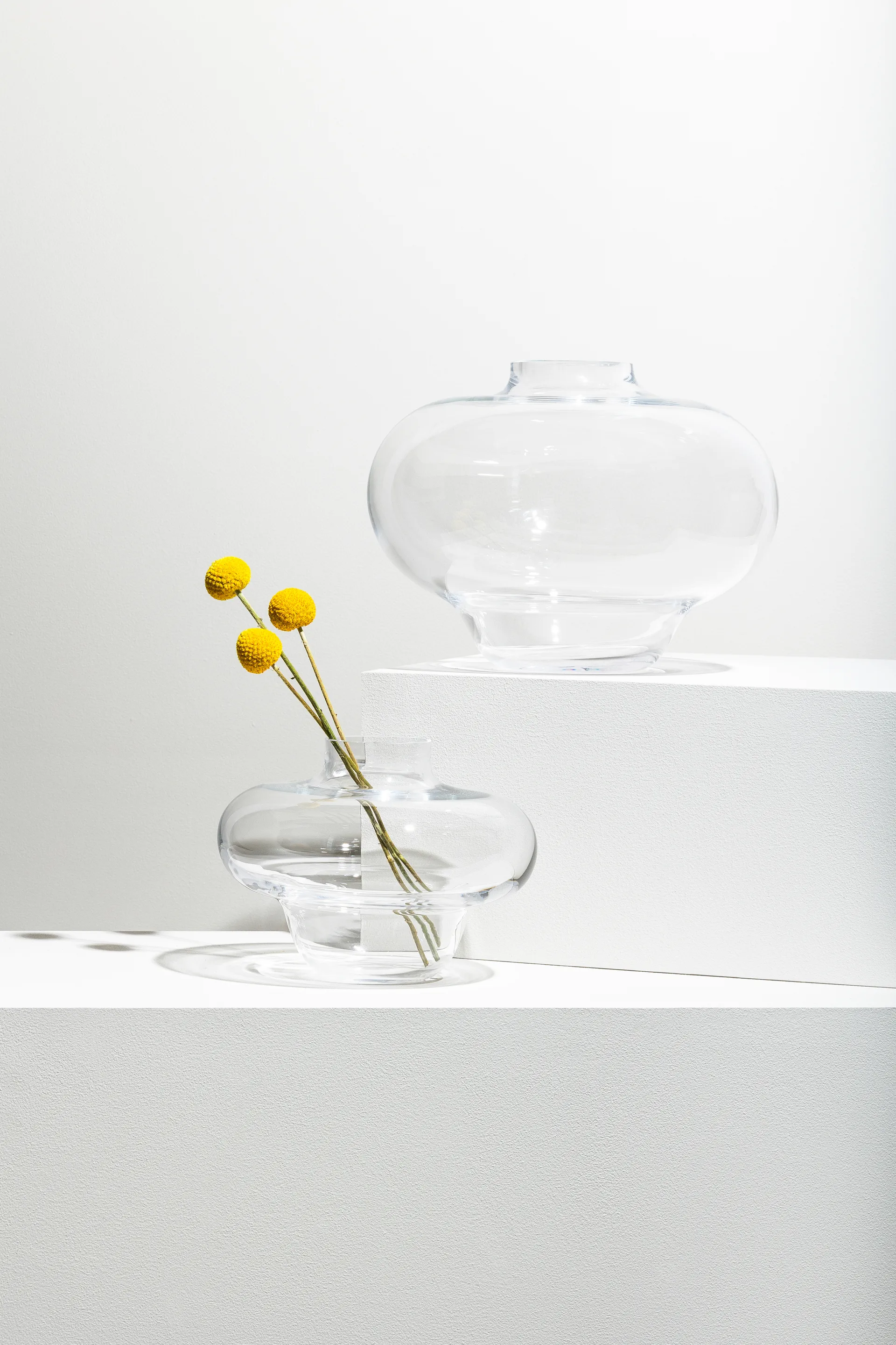 Kappa vase 210 mm, Clear Kosta Boda