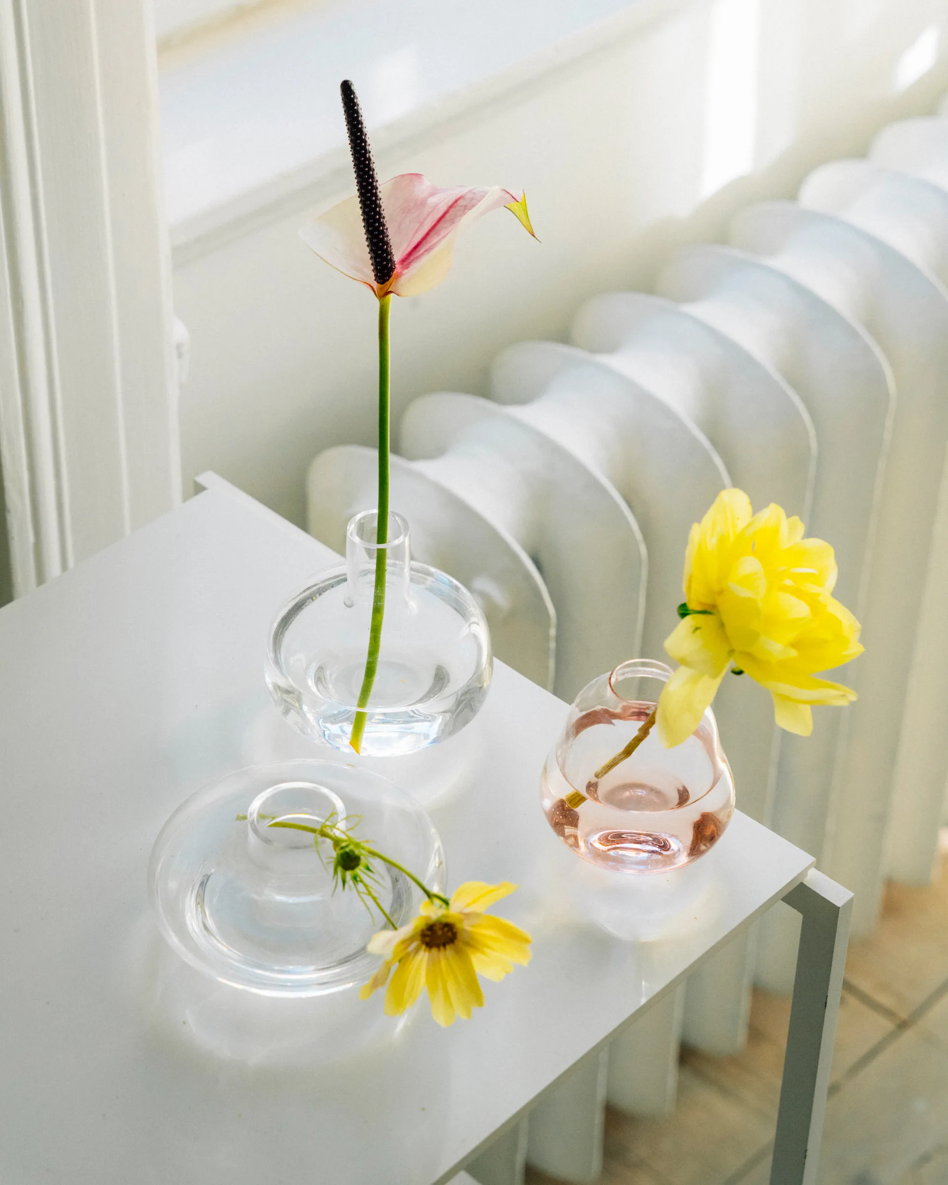 Kappa vase 84 mm, Light pink Kosta Boda