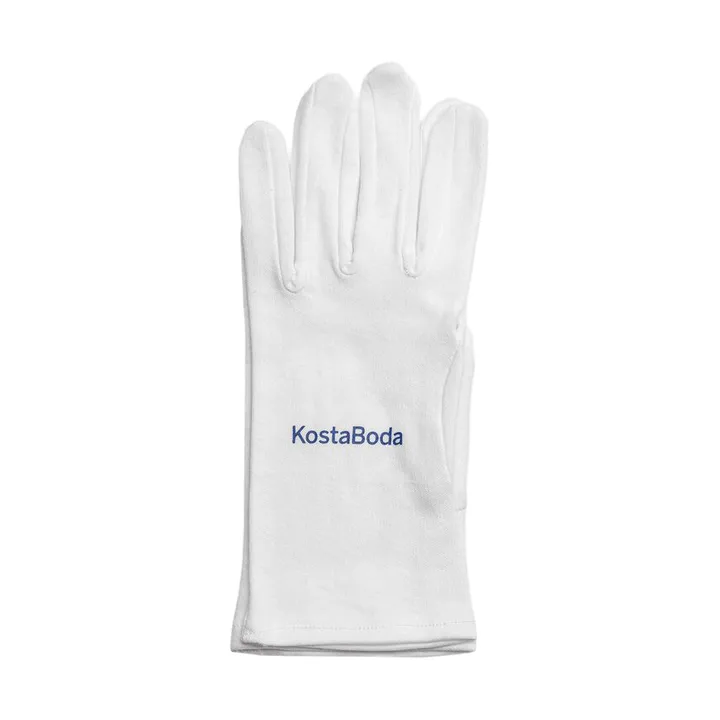 Kosta Boda glass care glove - White, small - Kosta Boda