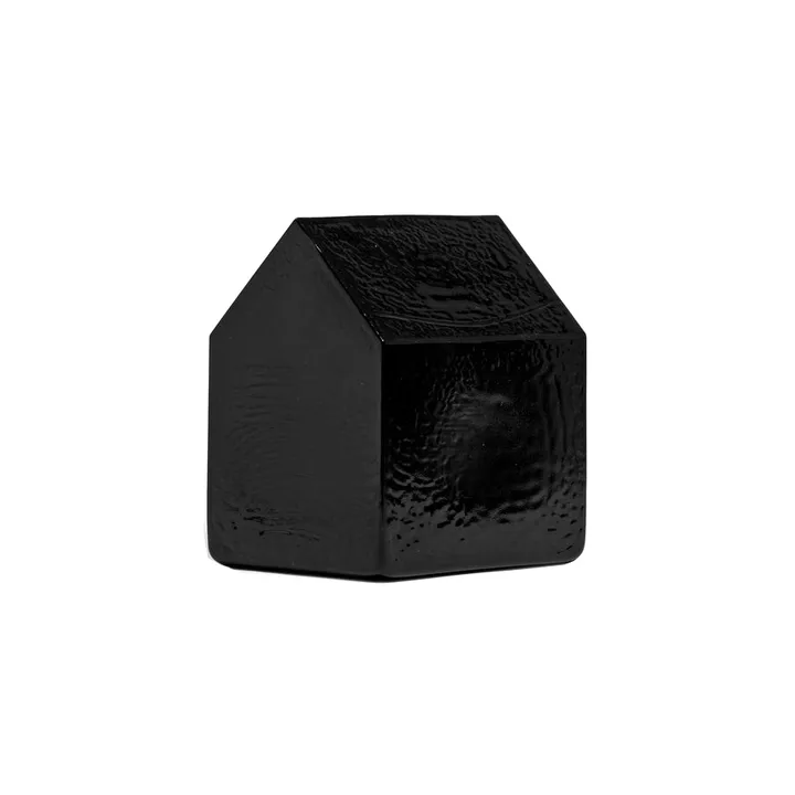 Kosta house - Black, 11 cm - Kosta Boda