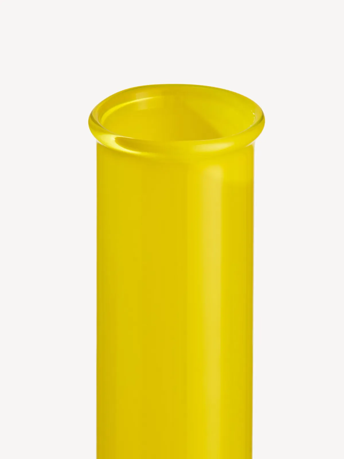 Lab round flask vase 31.5 cm, Yellow Kosta Boda