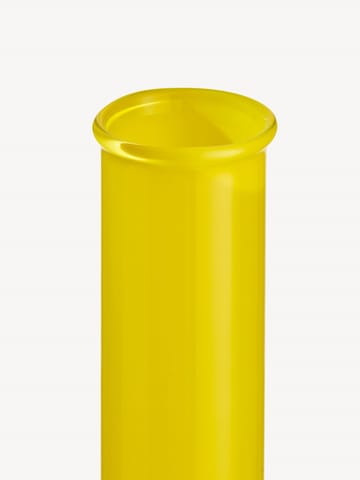 Lab round flask vase 31.5 cm - Yellow - Kosta Boda