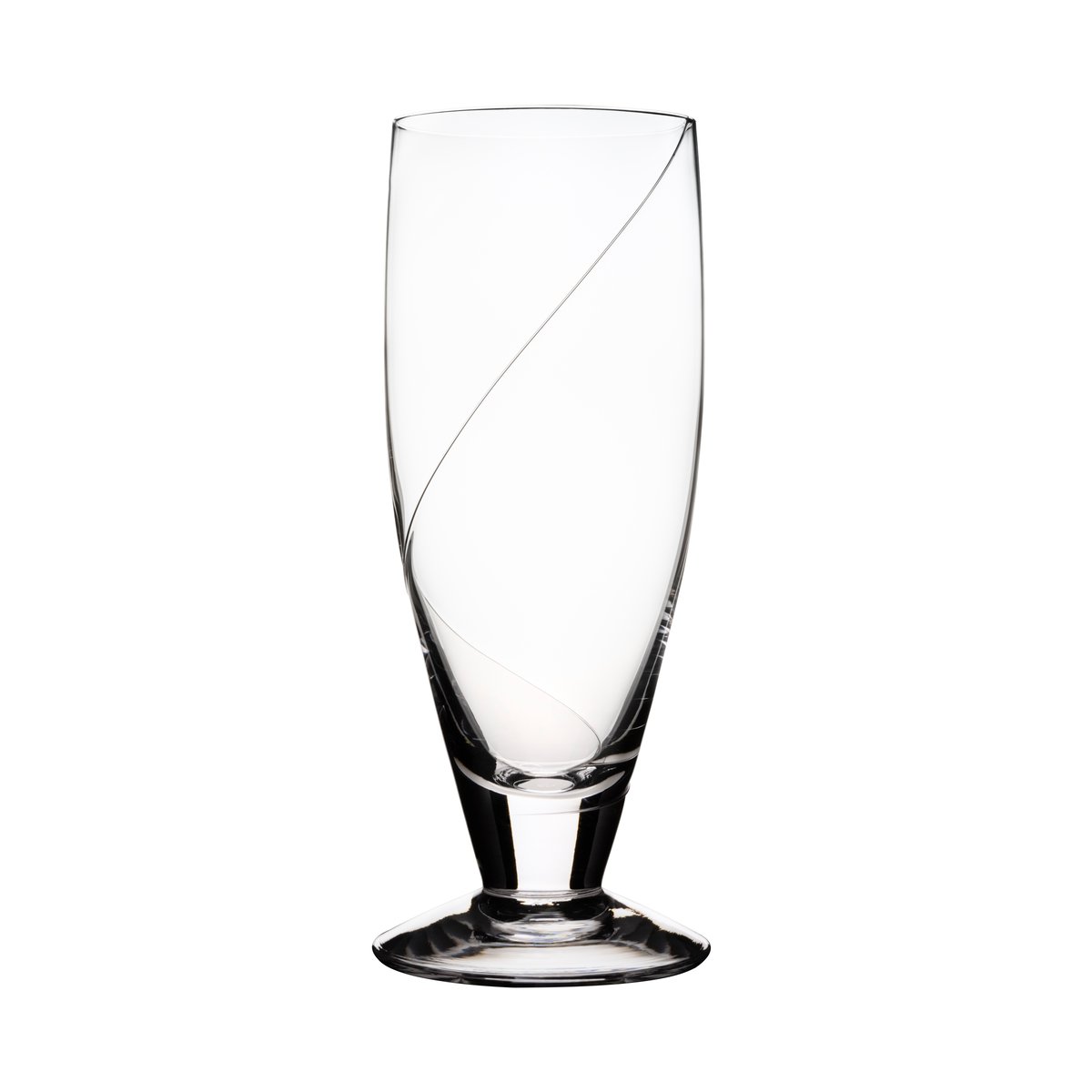 Kosta Boda Line beer glass 50 cl Clear | Scandinavian Design | Beer glasses | Transparent