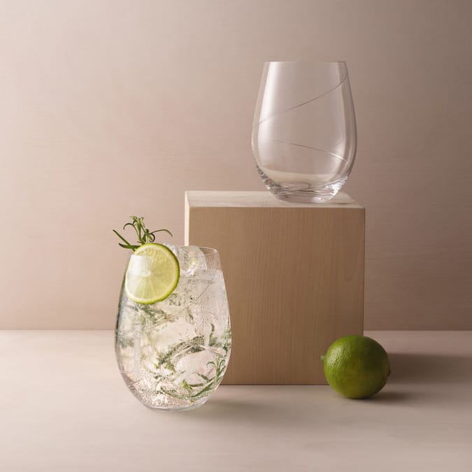 Line gin & tonic glass 60 cl - clear - Kosta Boda