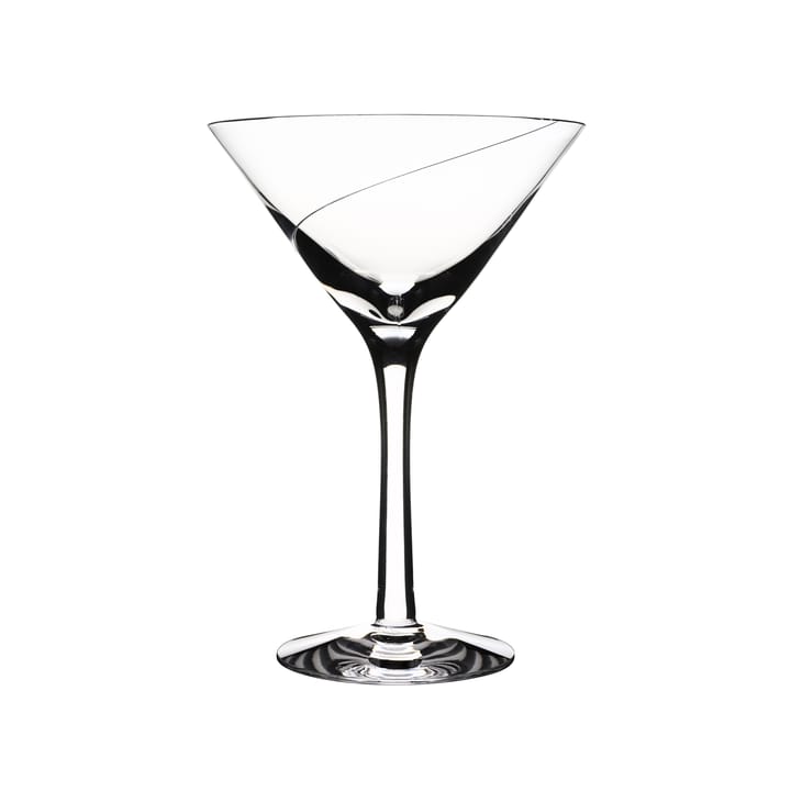 Line martini glass 23 cl - Clear - Kosta Boda