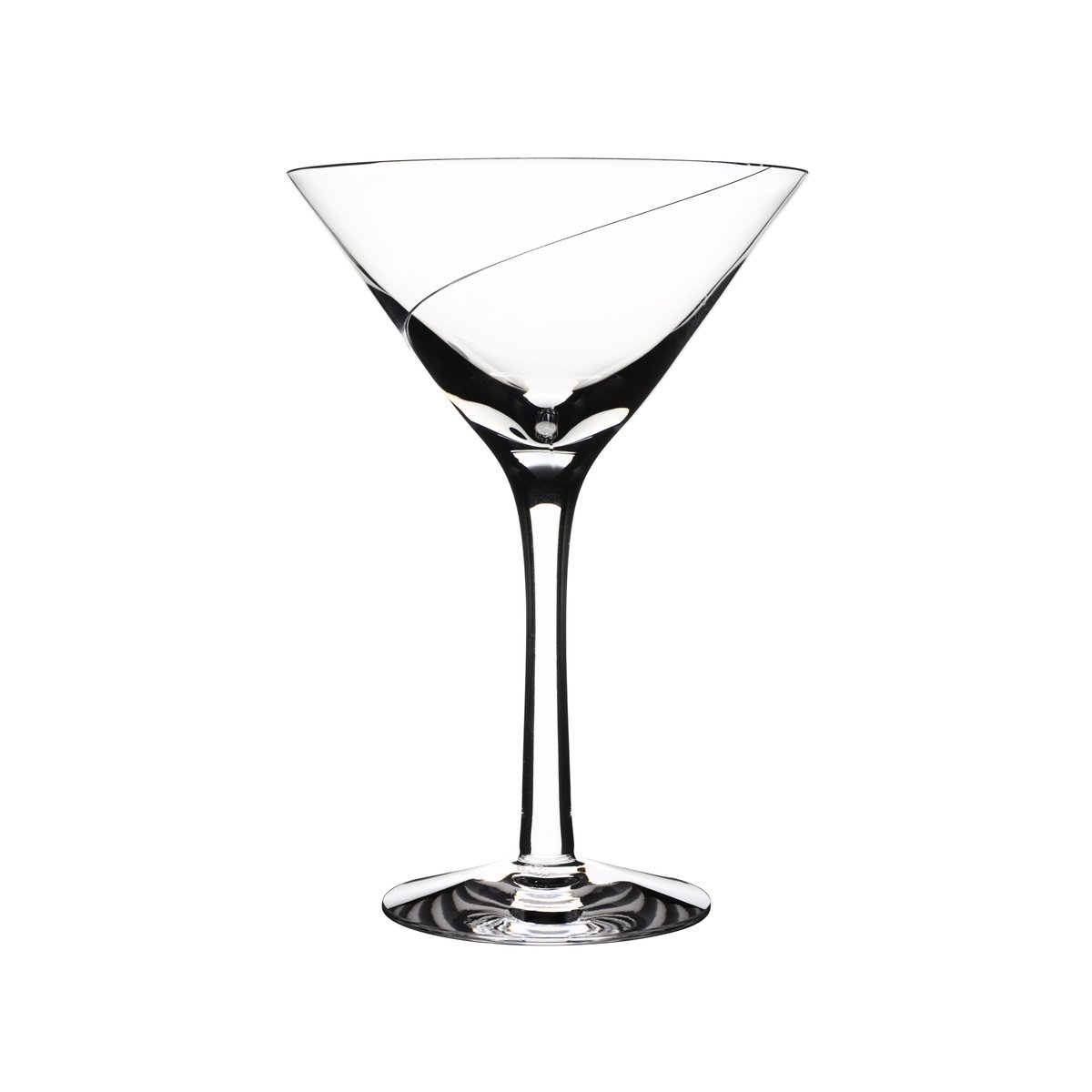 Kosta Boda Line martini glass 23 cl Clear | Scandinavian Design | Cocktail & Martini glasses | Transparent