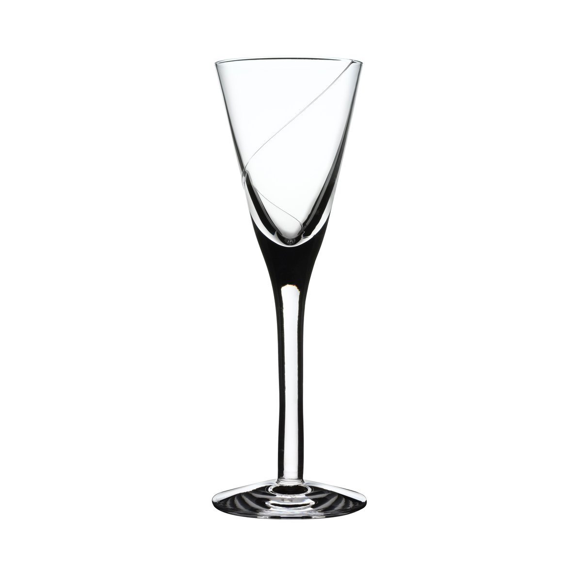 Kosta Boda Line snaps glass 7 cl Clear | Scandinavian Design | Shot glasses | Transparent