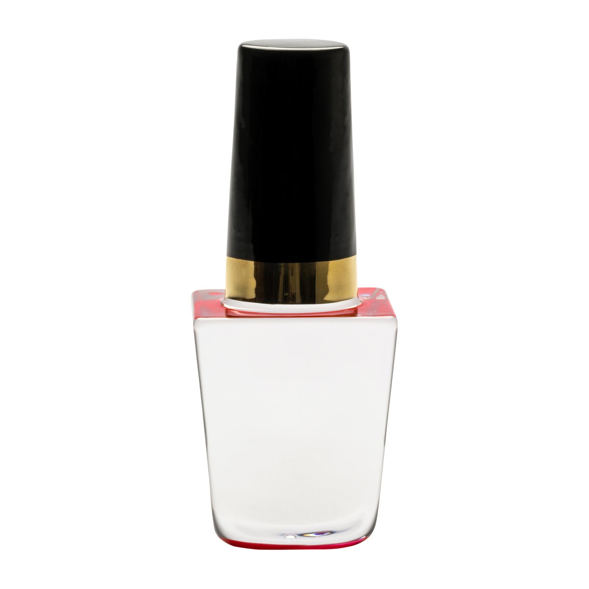 Kosta Boda Make Up nail varnish 12.4 cm Poppy red | Scandinavian Design | Glass art | Red