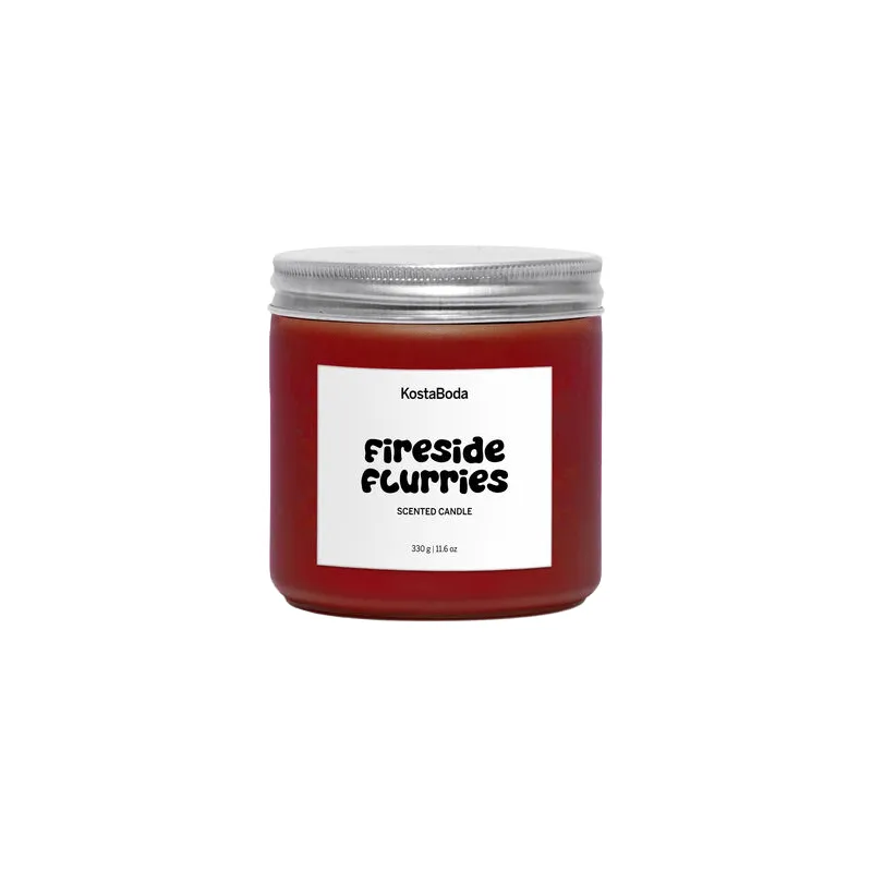Mind scented candle, Fireside flurries, 330 g Kosta Boda Mind scented candle, Fireside flurries, 330 g Kosta Boda