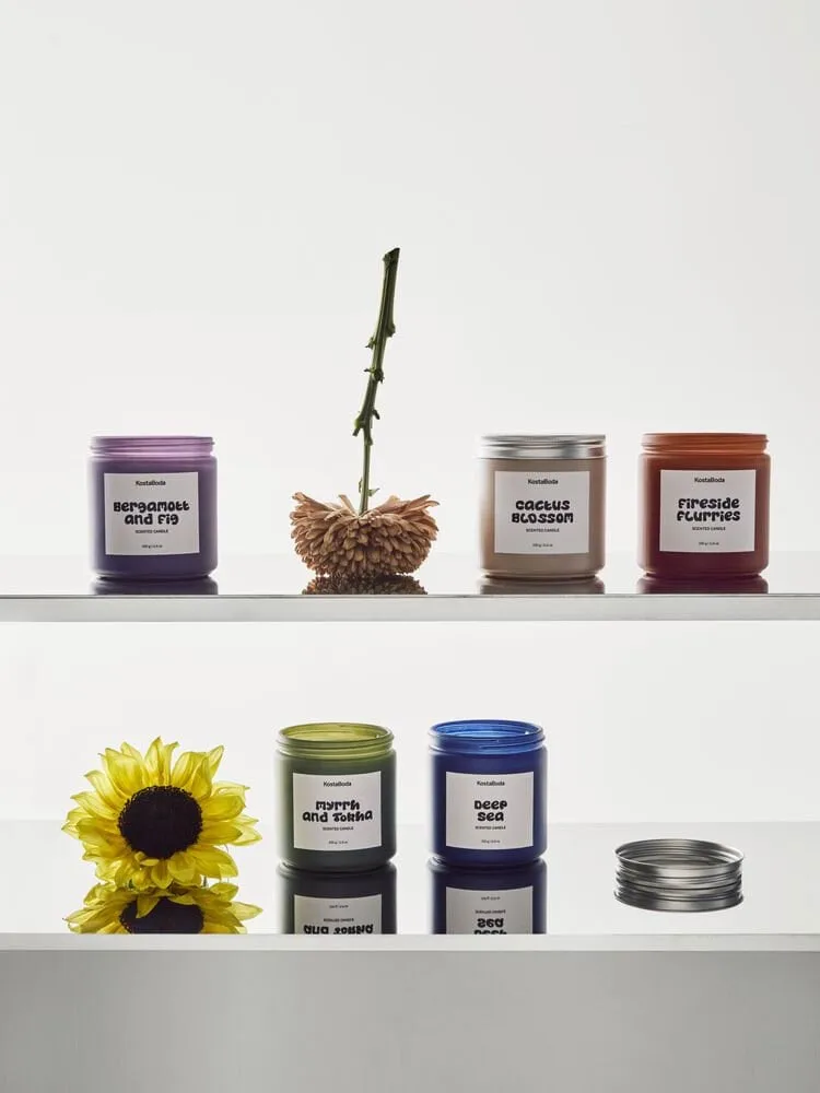 Mind scented candle, Fireside flurries, 330 g Kosta Boda Mind scented candle, Fireside flurries, 330 g Kosta Boda