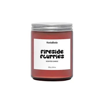 Mind scented candle - Fireside flurries, 550 g - Kosta Boda