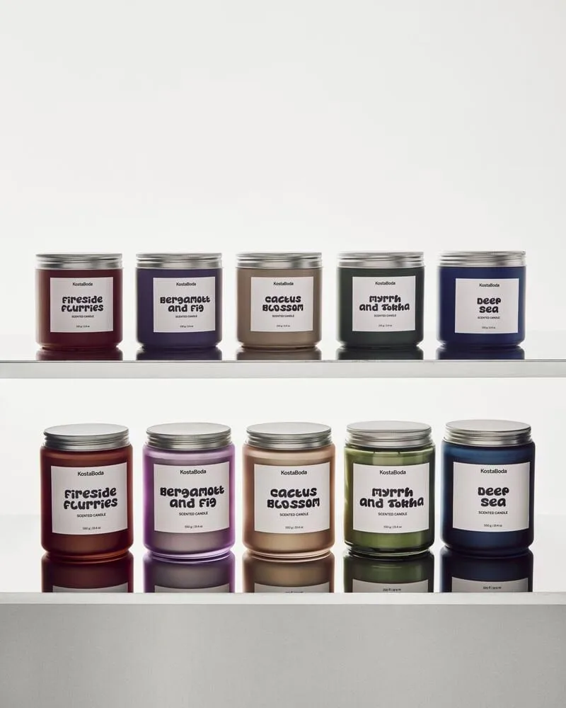 Mind scented candle, Fireside flurries, 550 g Kosta Boda