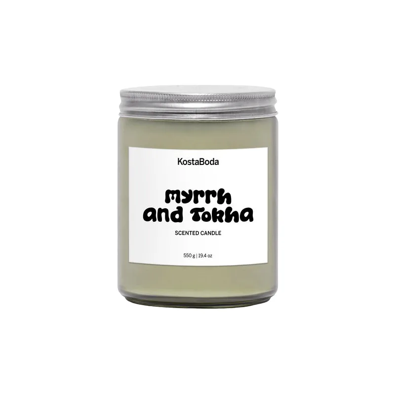 Mind scented candle, Myrrh & Tokha, 550 g Kosta Boda Mind scented candle, Myrrh & Tokha, 550 g Kosta Boda