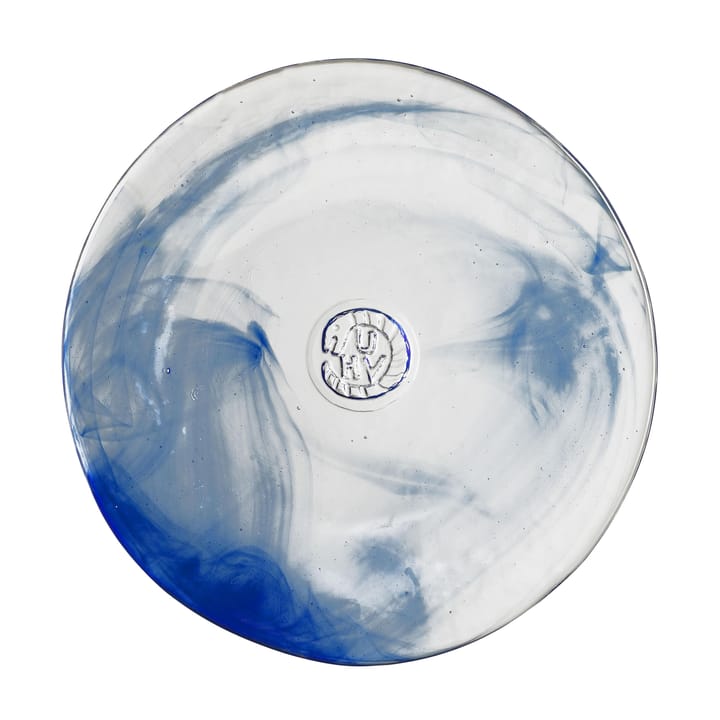 Mine plate Ø 20 cm - blue - Kosta Boda
