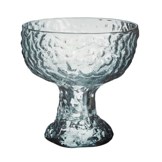 Kosta Boda Moss coupe champagne glass circular 35 cl Blue