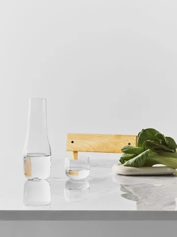 Nutid tumbler glass - Clear, 38 cl, 4-pack - Kosta Boda