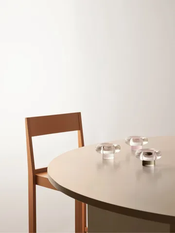 Orion tealight holder Ø11x6,3 cm - Clear - Kosta Boda