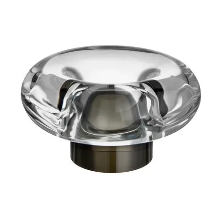Orion tealight holder Ø11x6,3 cm, Grey Kosta Boda