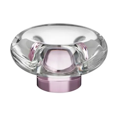 Orion tealight holder Ø11x6,3 cm, Pink Kosta Boda