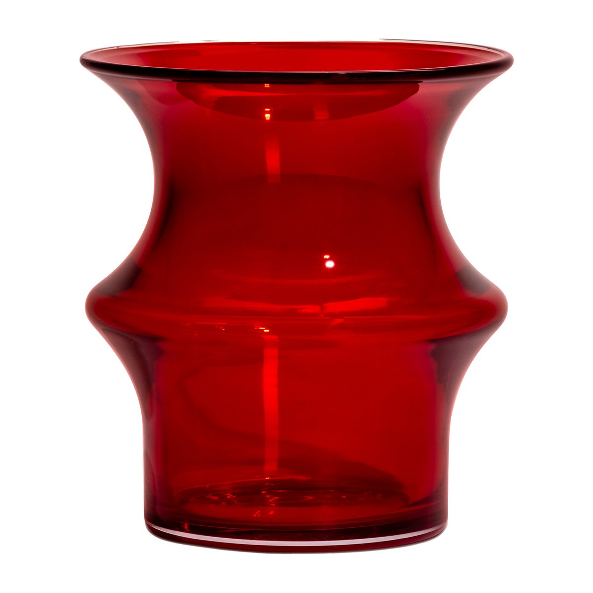 Kosta Boda Pagod vase 16.7 cm Red | Scandinavian Design | Vases | Red