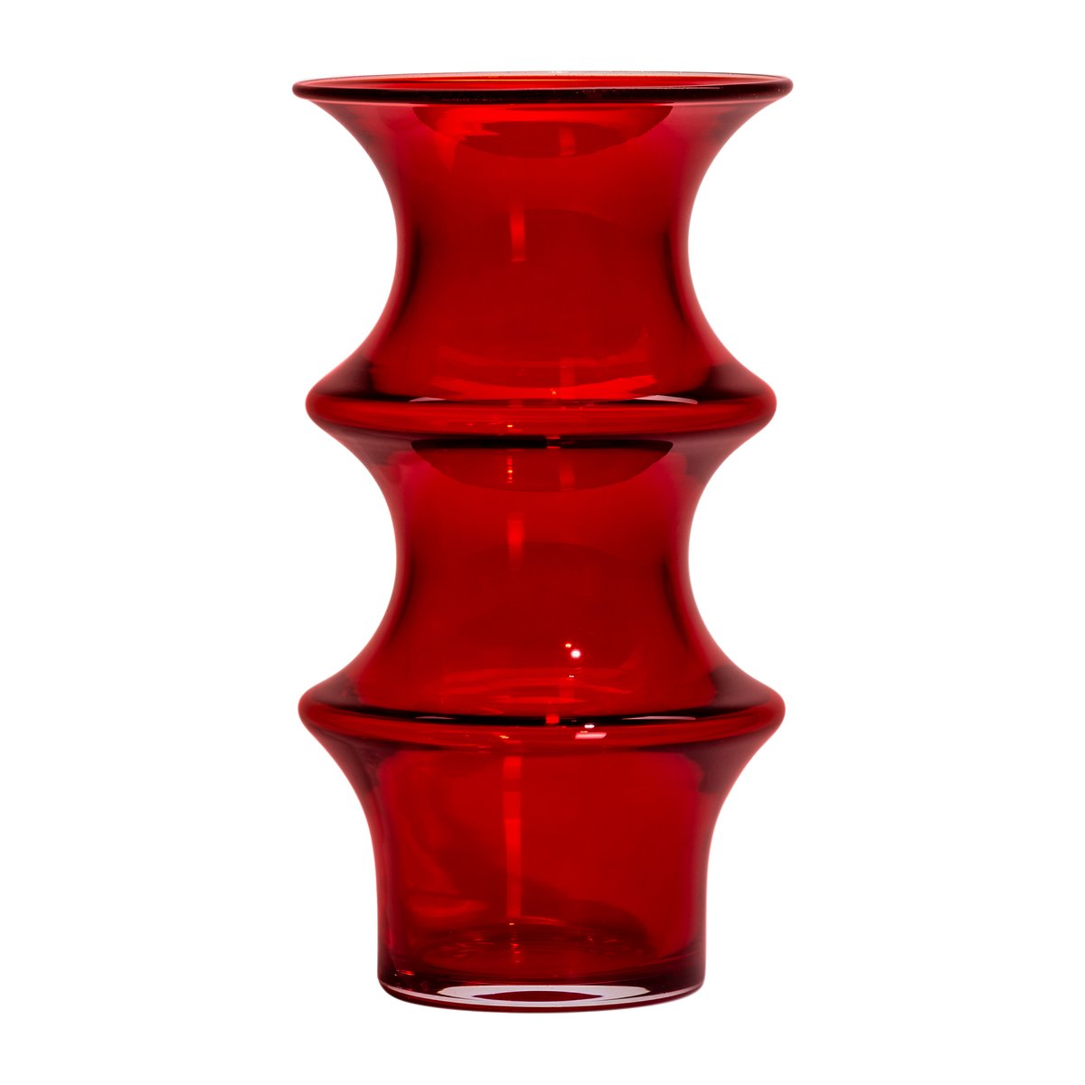 Kosta Boda Pagod vase 25.5 cm Red | Scandinavian Design | Vases | Red