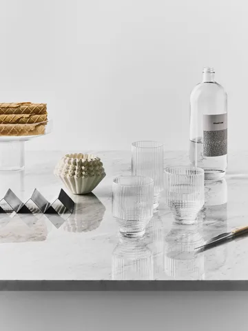 Pavilion lowball glass - Clear, 30 cl, 4-pack - Kosta Boda