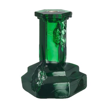 Rocky Baroque candle sticks 175 mm - Emerald green - Kosta Boda