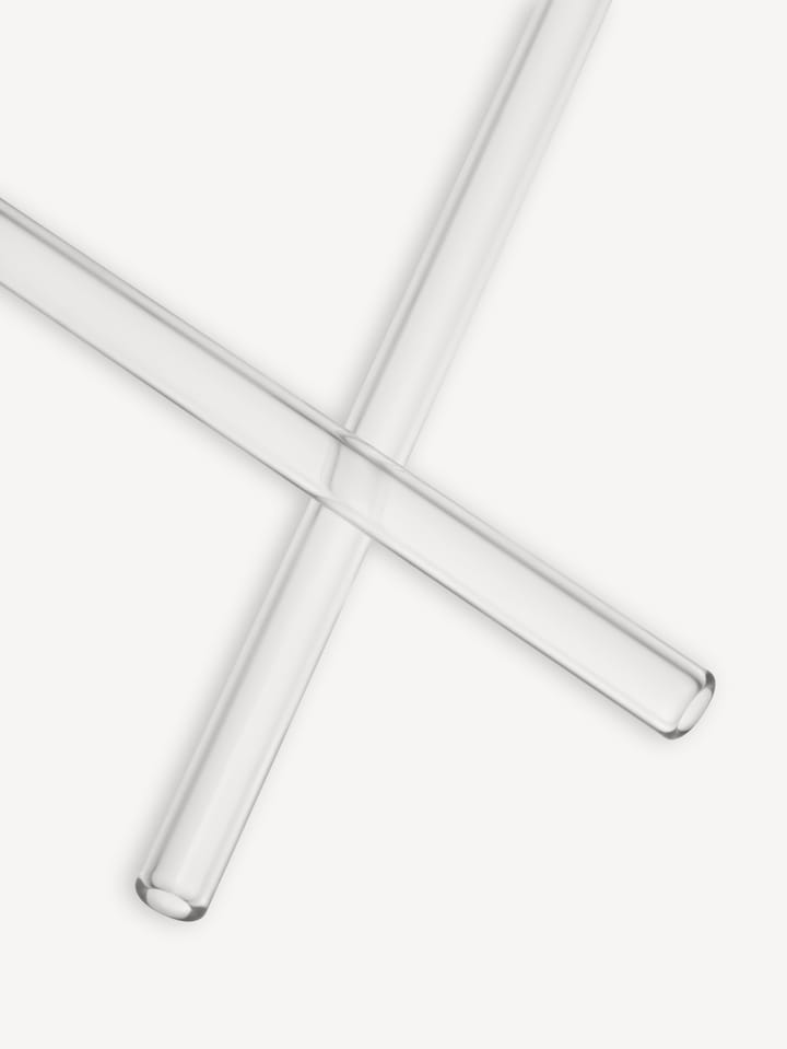 Sipsavor straws 200 mm 2-pack - Clear - Kosta Boda